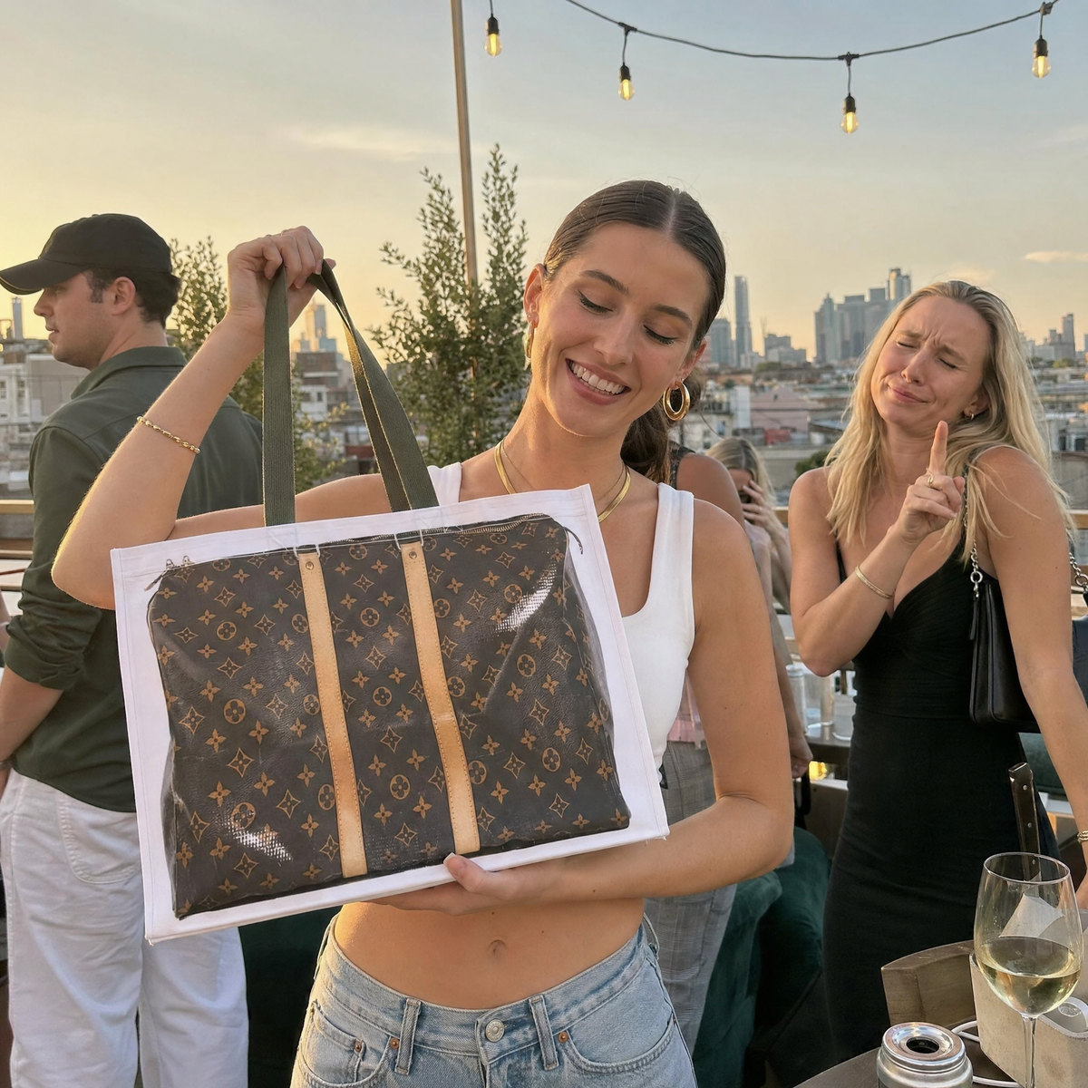 Rooftop party showcase